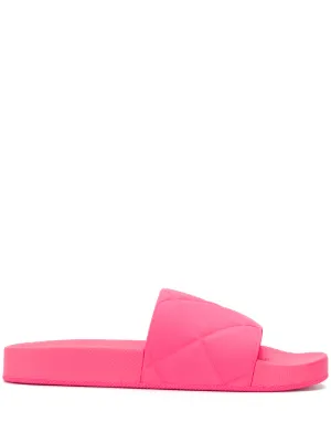 bottega veneta quilted slides