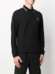 Stone Island long-sleeve polo shirt