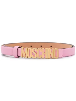 moschino belt pink