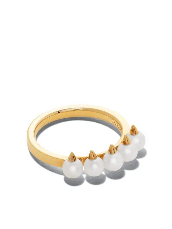 Tanishq pearl store ring