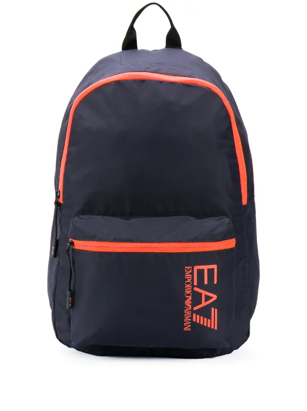 ea7 backpack black