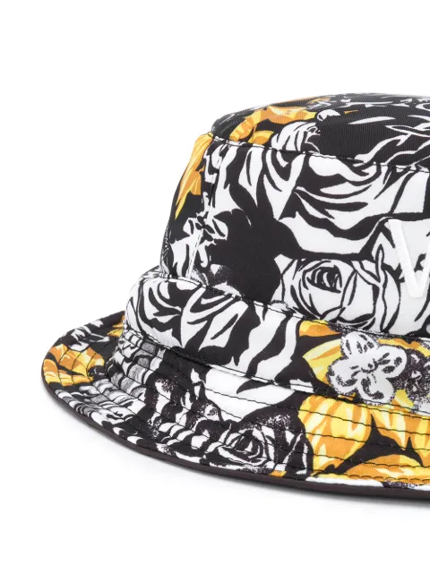 Versace Fischerhut Mit Blumen-Print 