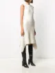 Alexander McQueen textured asymmetric dress