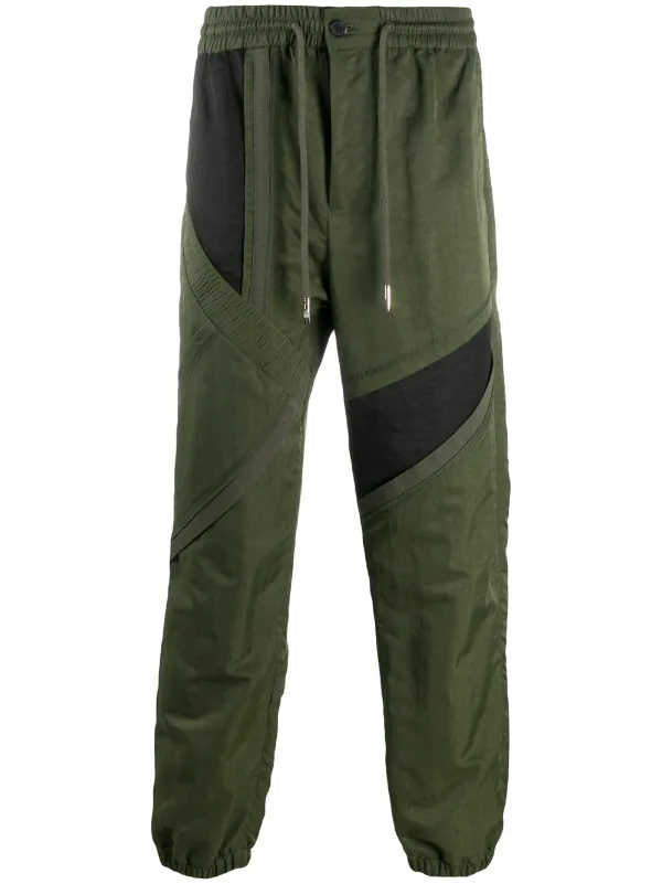 deconstructed track pants