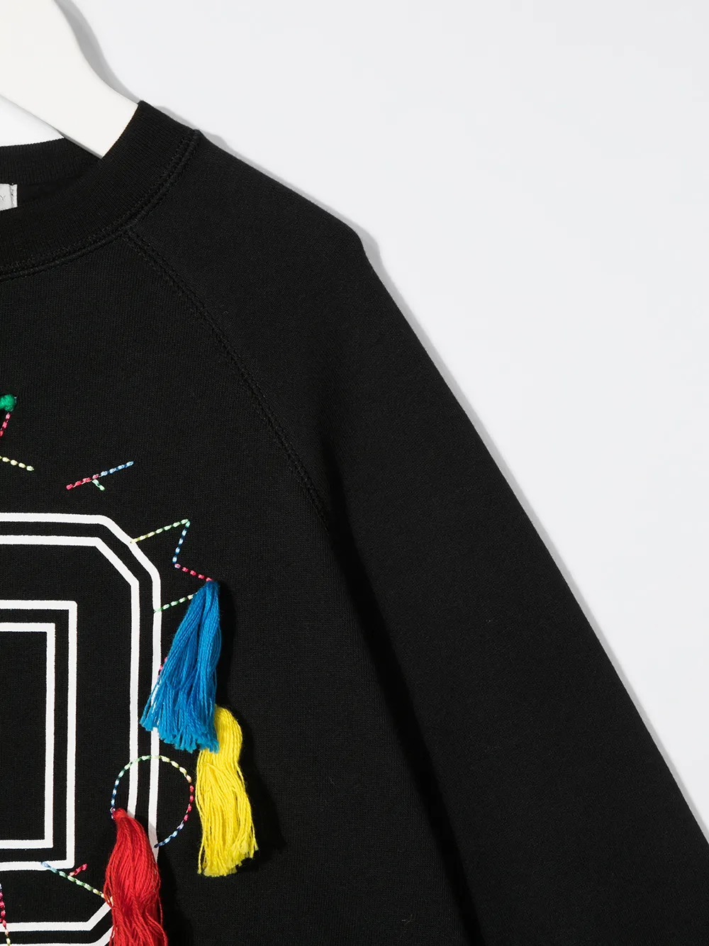 фото Stella mccartney kids толстовка с принтом и кисточками