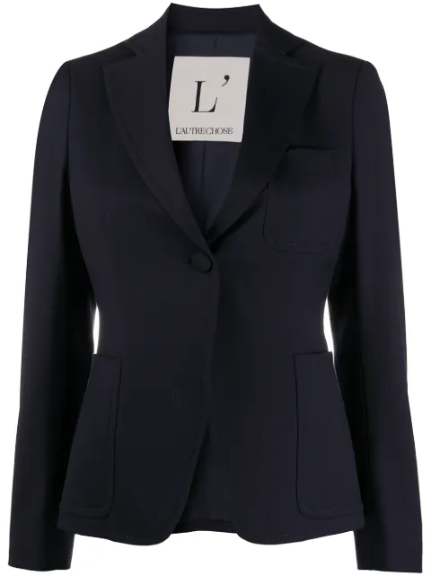 L'Autre Chose single-breasted slim blazer