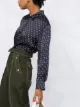 L'Autre Chose paisley print silk shirt