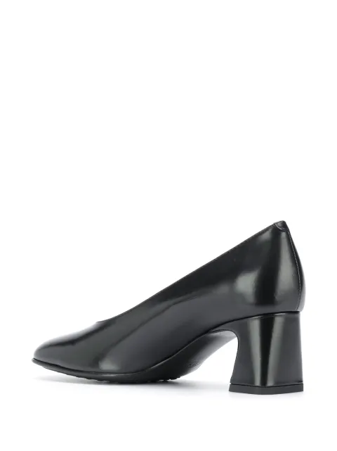 tod's block heel pumps