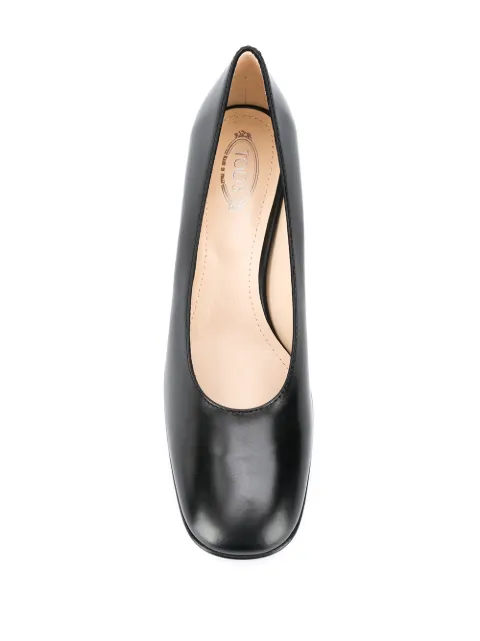 tod's block heel pumps