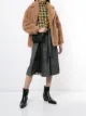 Image 2 of Rokh pleated-insert midi-skirt