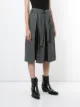 Rokh pleated-insert midi-skirt