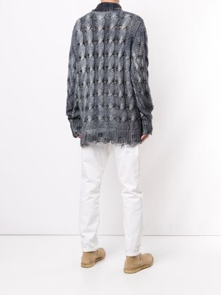 open knit cashmere-blend jumper展示图