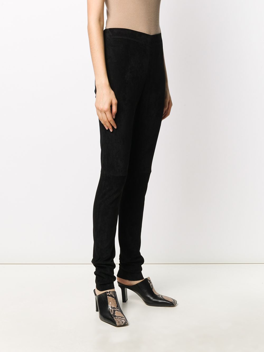 JOSEPH black long-length leggings Women