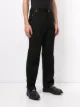 Doublet exposed-seem straight leg jeans