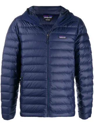 patagonia blue puffer jacket