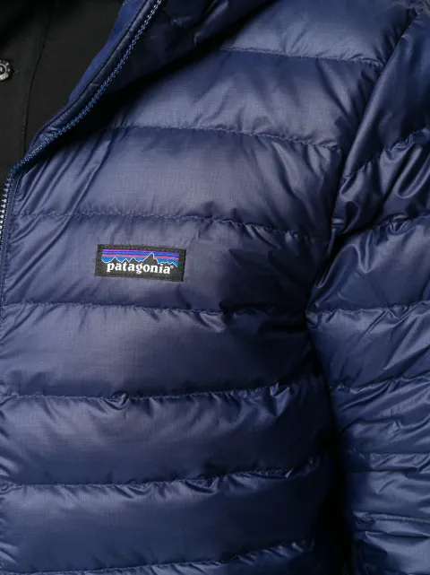 patagonia blue puffer jacket