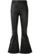 Image 1 of Drome bell-flare leather trousers