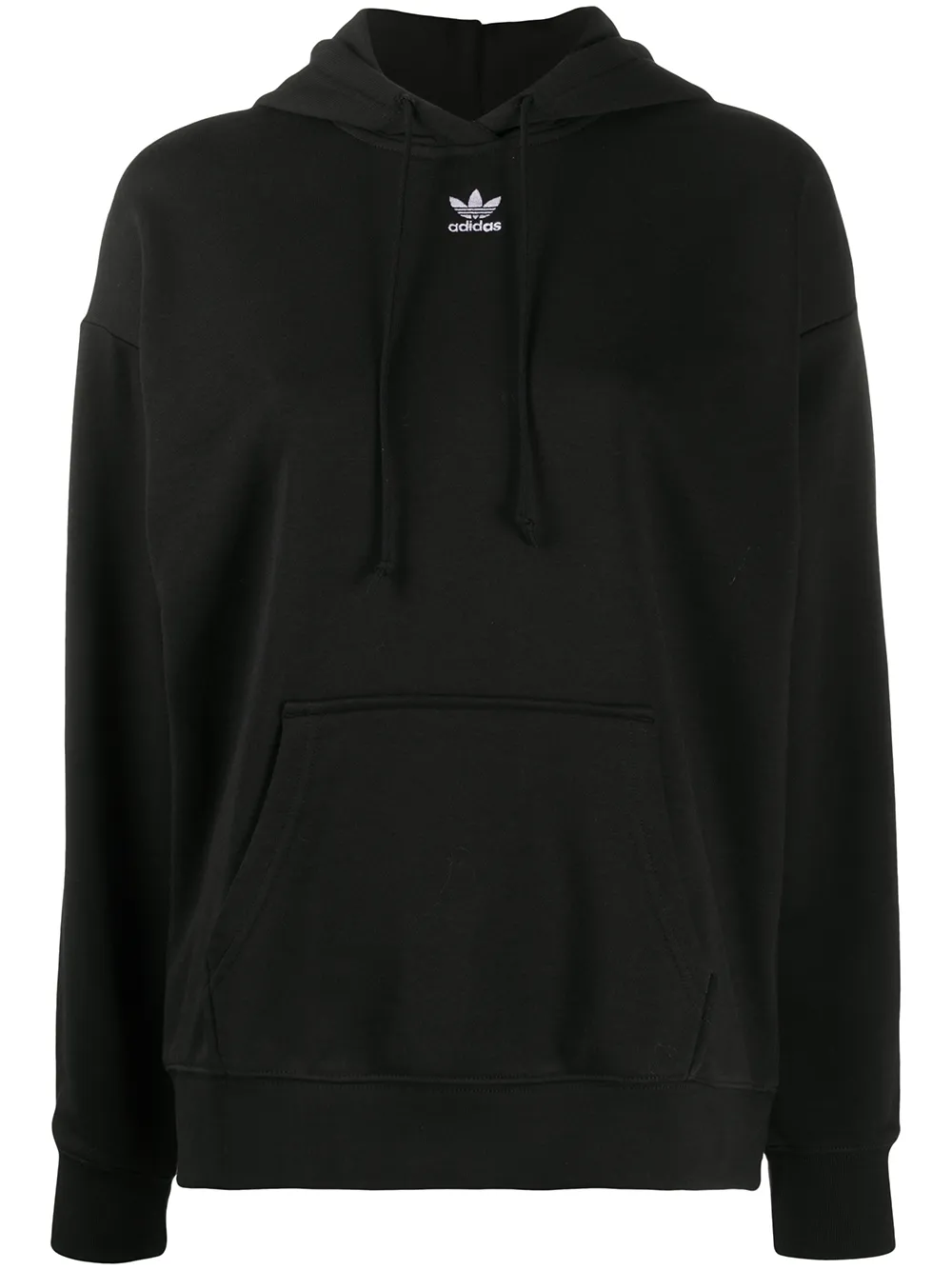 adidas Kapuzenpullover mit Logo - Schwarz