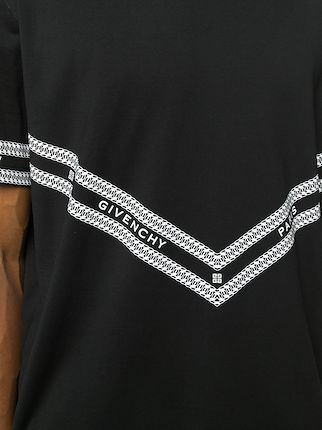 Chain print T-shirt展示图