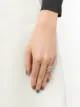 Image 2 of Pasquale Bruni 18kt rose gold diamond Bon Ton ring