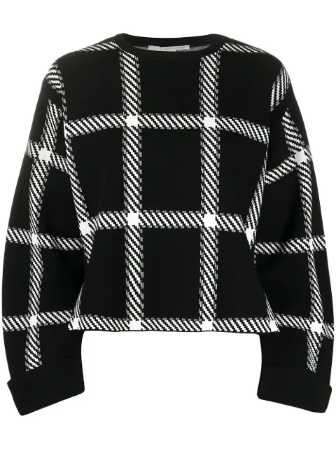 Stella McCartney sweat à carreaux