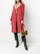 Image 2 of Manzoni 24 contrast collar coat