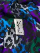 Yves Saint Laurent Pre-Owned animal print scarf