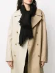 Image 2 of Ann Demeulemeester raw edge cashmere scarf