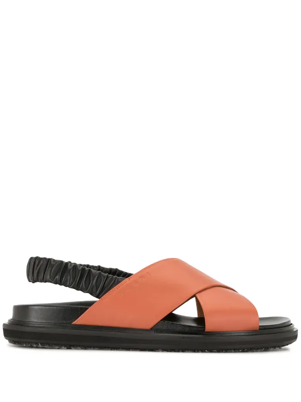 criss cross flat sandals