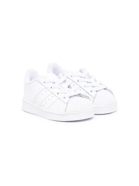 adidas Kids Superstar low-top leather sneakers