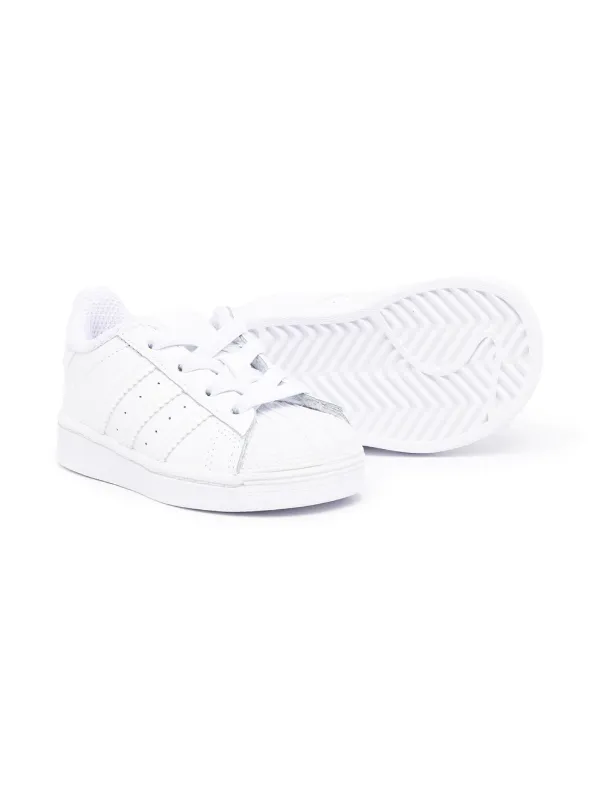 adidas gazelle silver green womens Little Kids ADIDAS SUPERSTAR TD (WHITE/WHITE) main image 1