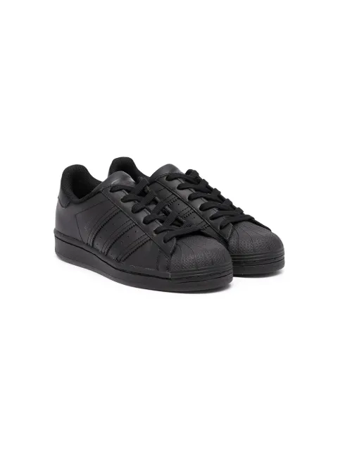 adidas Kids Superstar low-top leather sneakers