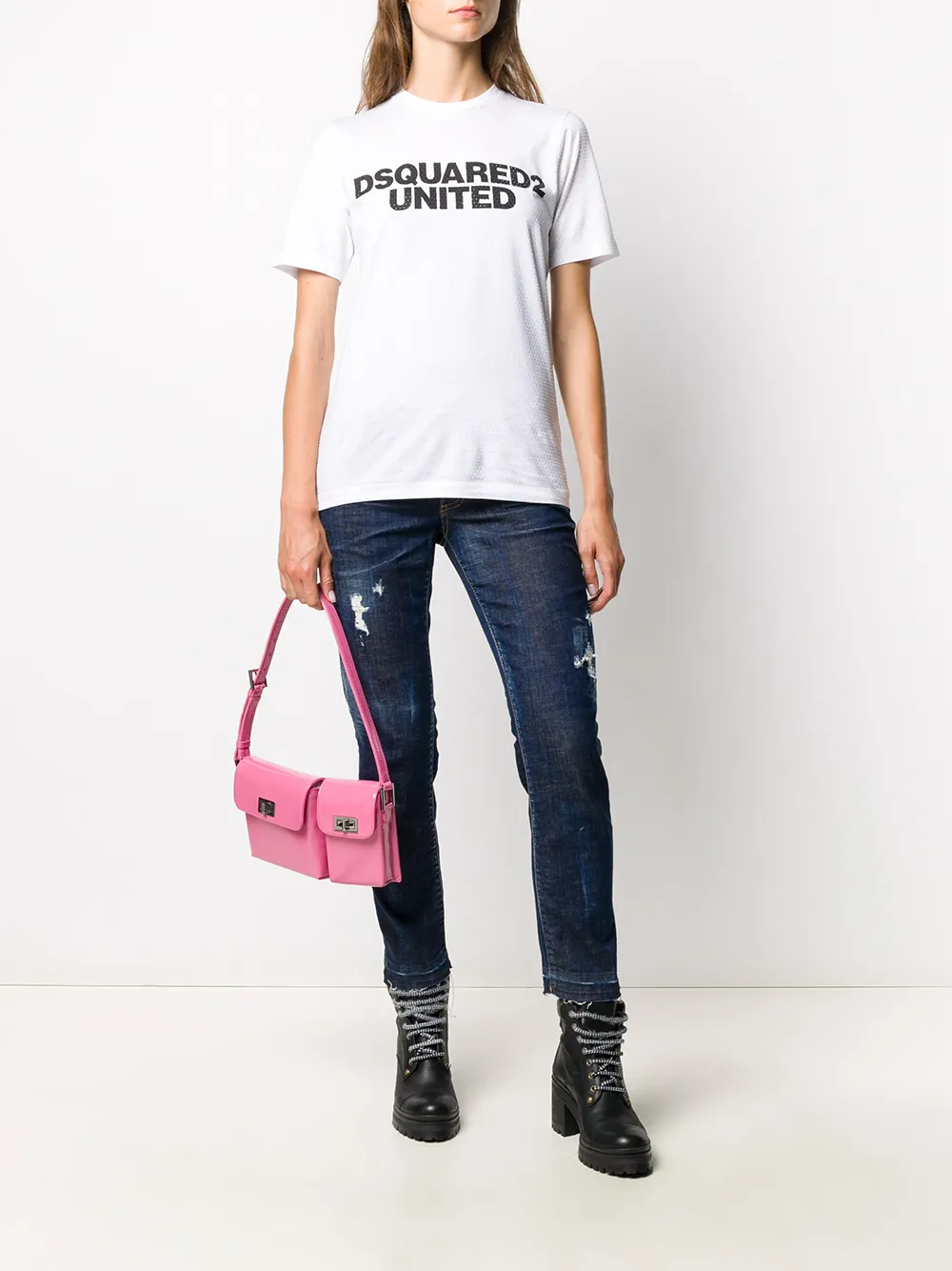 DSQUARED2 playera con logo estampado | Playeras y jerséis | Image 2