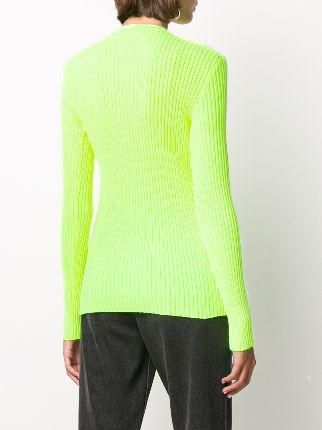 ribbed knit jumper展示图