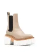 الصورة 2 من Stella McCartney بوت كاحل بنعل بلاتفورم مسنن