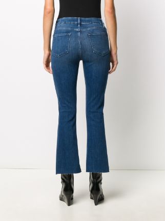 cropped bootcut jeans展示图