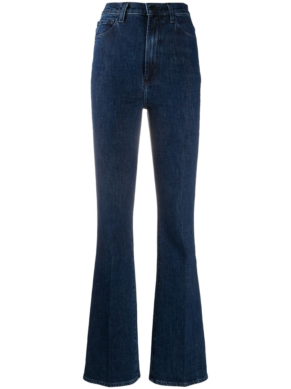 фото J brand джинсы bootcut с завышенной талией