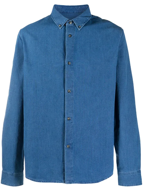 apc denim shirt