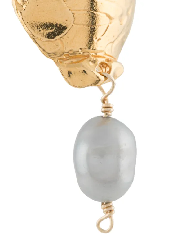 アクセサリー Alighieri Shadow of A Woman Earrings Alighieri Shadow And Pearl Earrings | Gold | FARFETCH