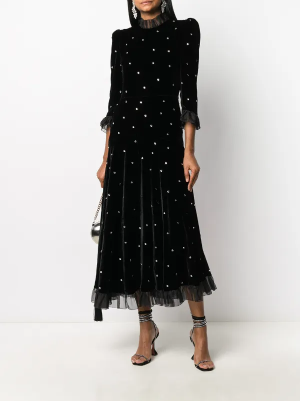 philosophy velvet dress