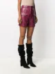 Philosophy Di Lorenzo Serafini faux-leather straight shorts