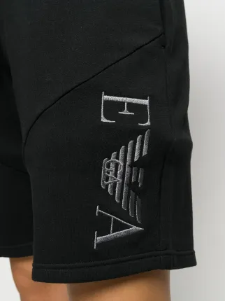 embroidered logo track shorts展示图