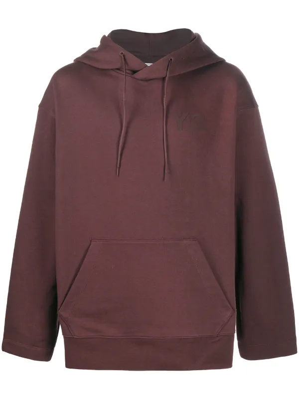 y3 red hoodie