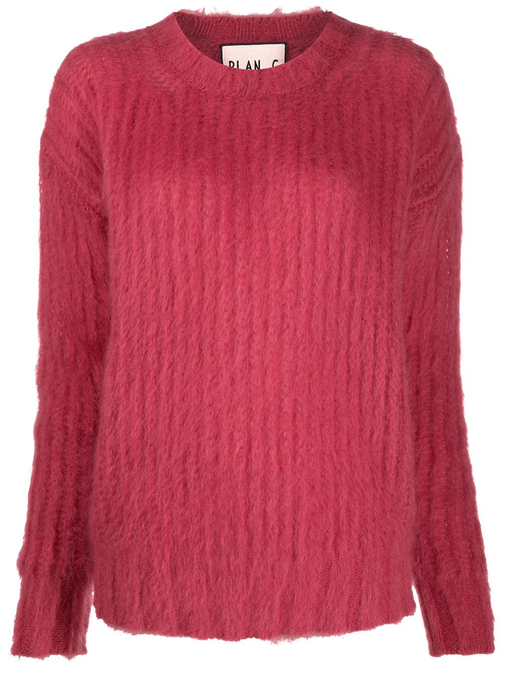 Plan C Purl Knit mohair-blend Jumper - Farfetch