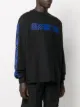 PACCBET graphic print long sleeve top