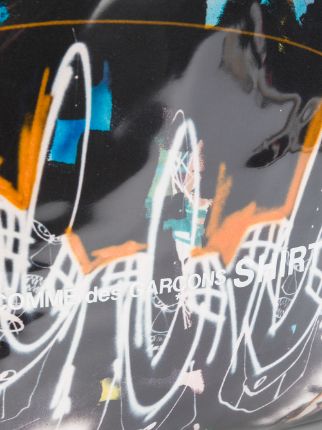 graffiti-print tote bag展示图