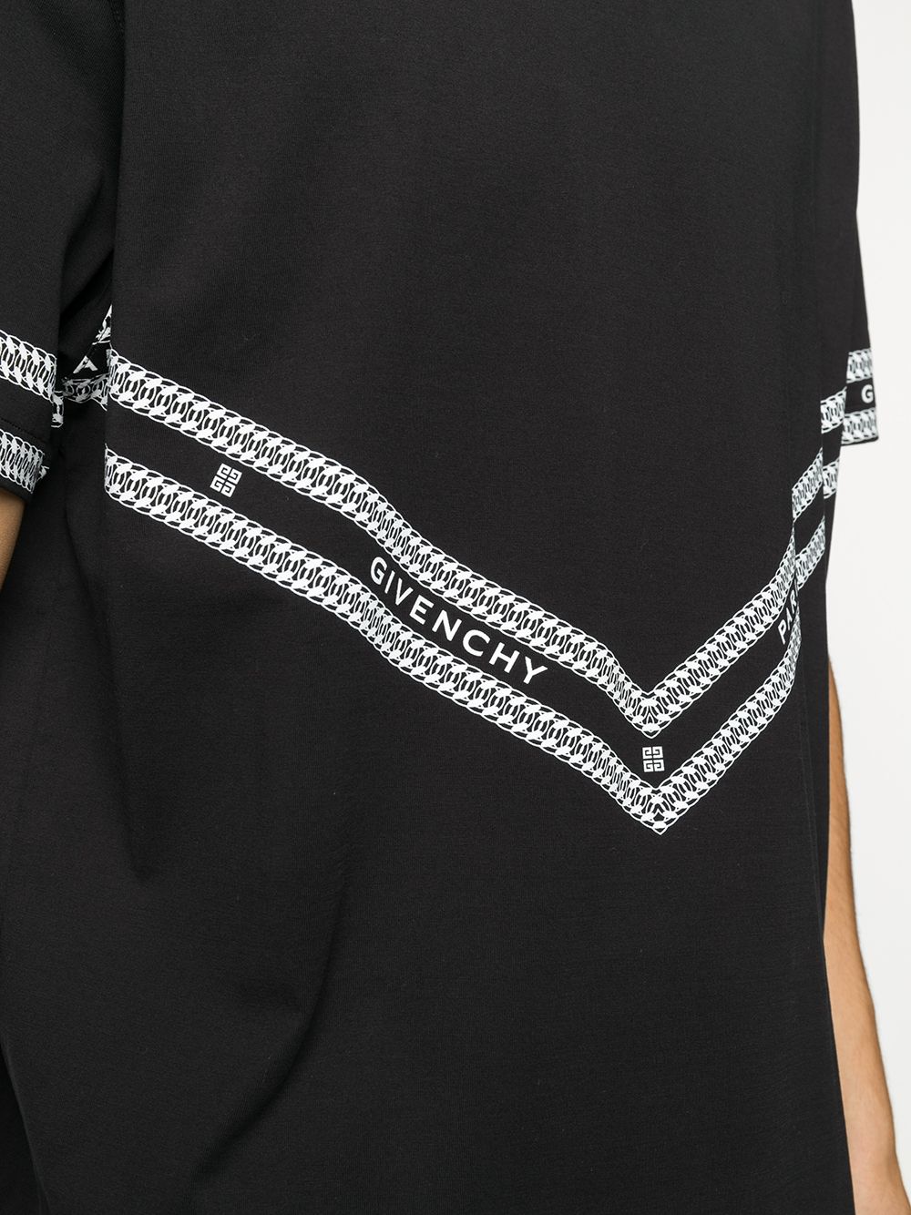 фото Givenchy футболка chain с логотипом