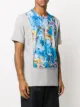Comme Des Garçons Shirt abstract print panelled T-shirt