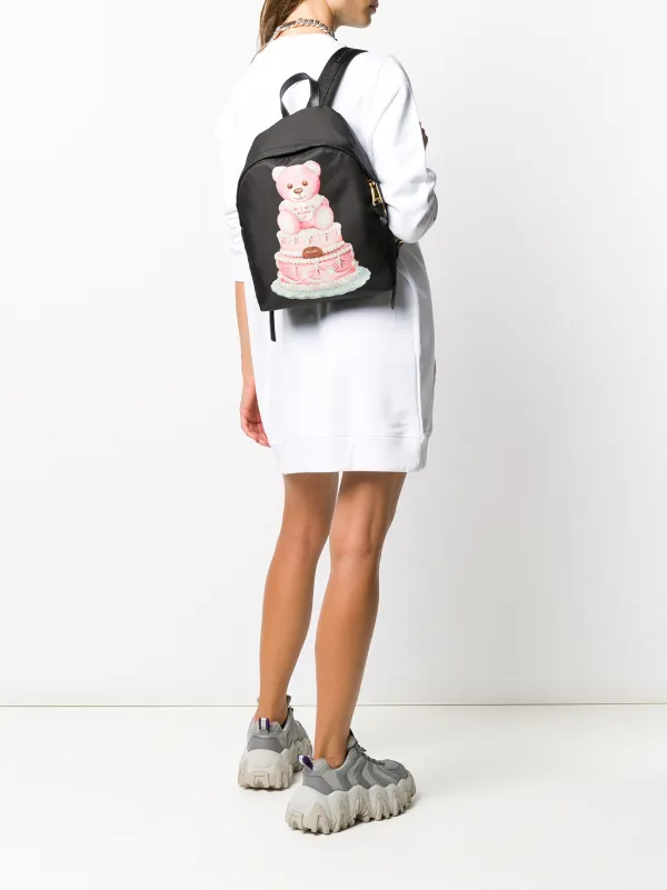 moschino bear backpack