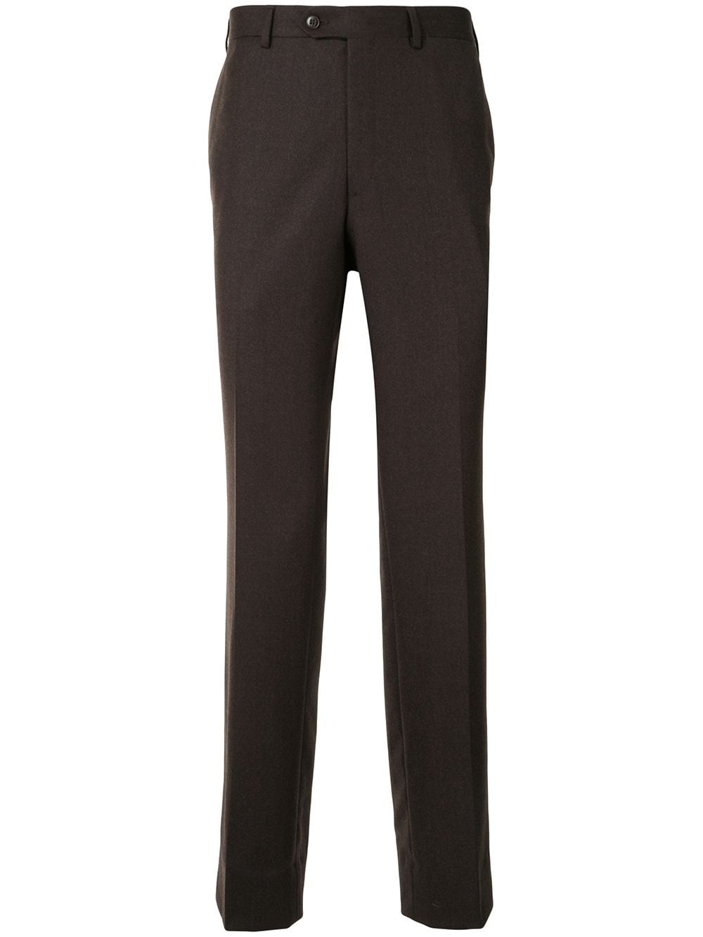 

Brioni virgin wool tailored trousers - Brown